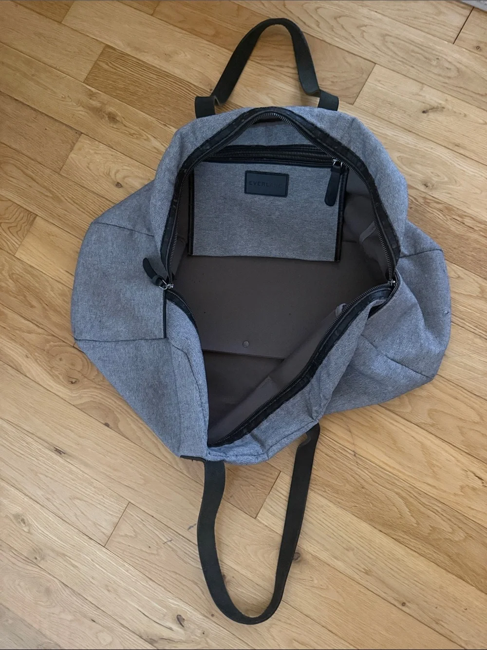 Everlane weekender gray